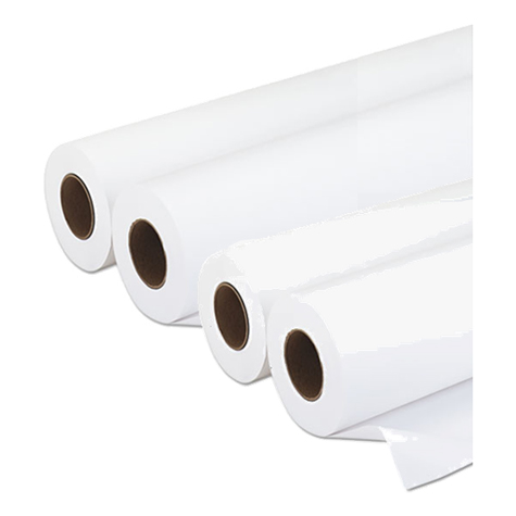A1 Size Paper Rolls (610mm x 50 Meters) Bond Paper Rolls 80GSM 1 Box of 4 Rolls