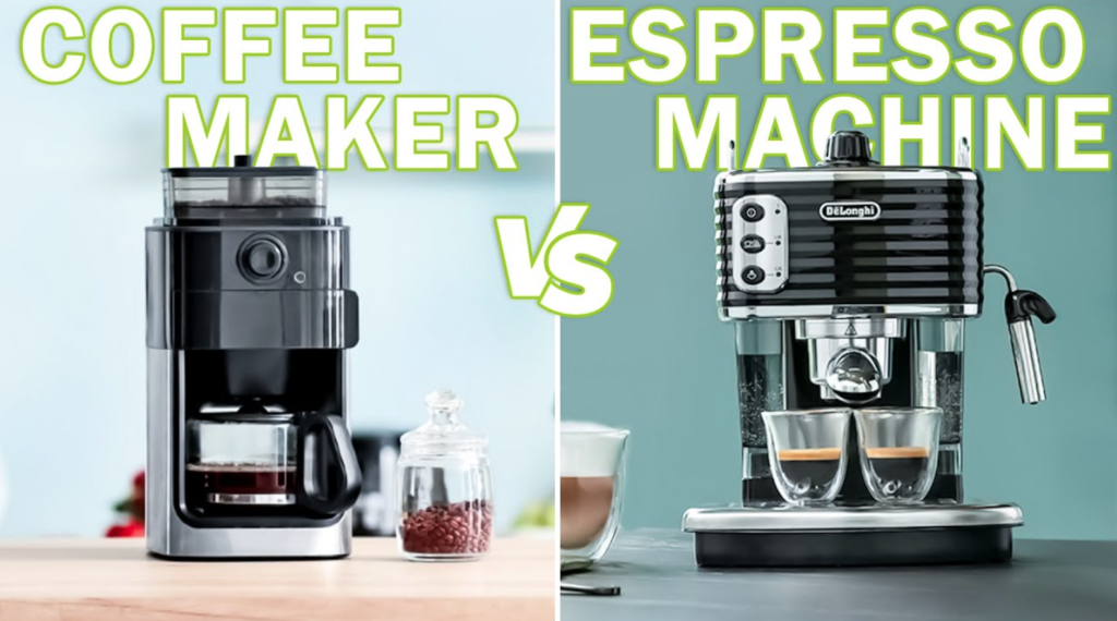 Espresso Machine vs Coffee Maker: Which One Should You Buy in 2024?