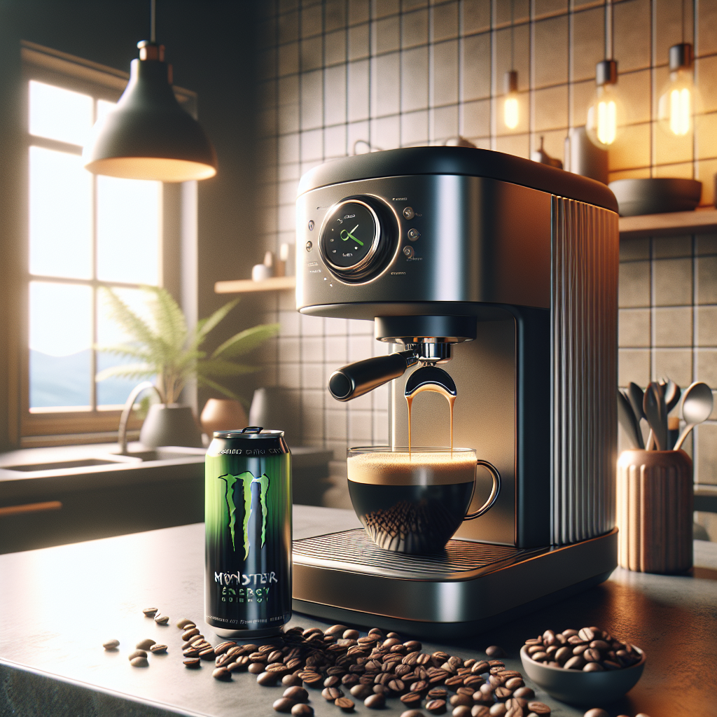 how much caffeine is in a monster