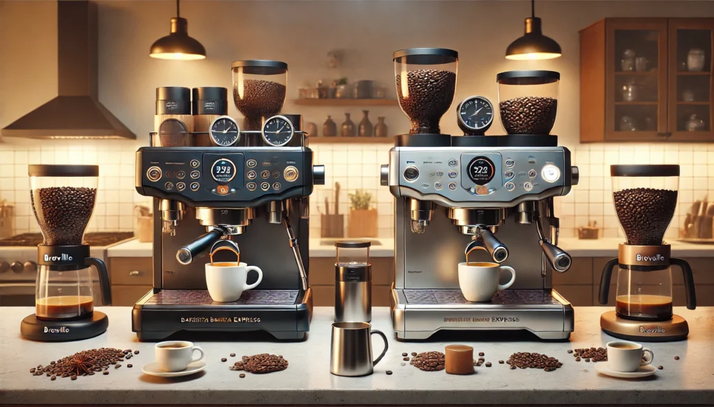 Breville Barista Express Vs. Impress