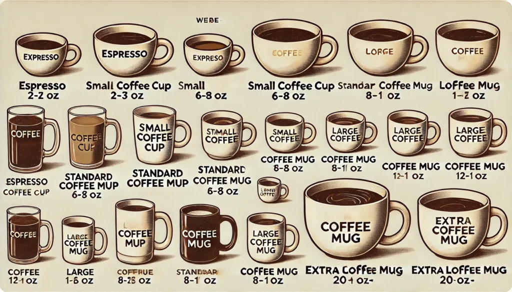 How Many Oz in a Coffee Cup? The Definitive Guide to Coffee Cup Sizes And Caffeine Content