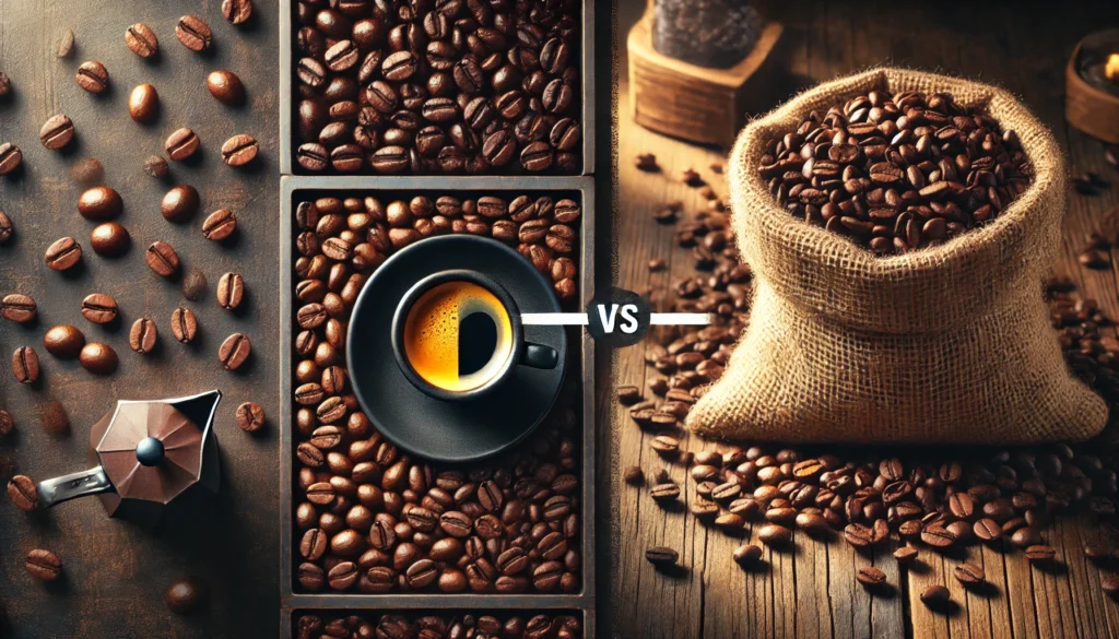 What is the Difference between Espresso Beans And Coffee Beans?