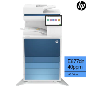 HP Color LaserJet Managed MFP E87740dn 40ppm – A3 Print Copy Scan